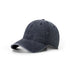 Ramo The Washed Cotton Drill Cap | 6 Panel Navy Headwear