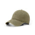 Ramo The Washed Cotton Drill Cap | 6 Panel Olive Headwear