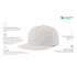 Atlantis Headwear The Cruz Organic Cotton Flat Peak Cap | Atlantis Headwear