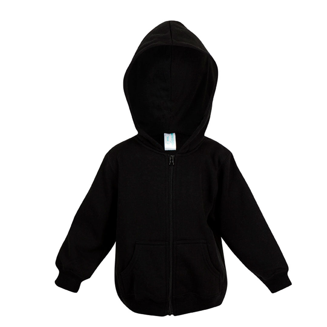 Ramo The Kangaroo Pocket Zip Hoodie | Babies Black Outerwear
