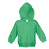 Ramo The Kangaroo Pocket Zip Hoodie | Babies Emerald Outerwear