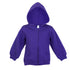 Ramo The Kangaroo Pocket Zip Hoodie | Babies Grape Outerwear