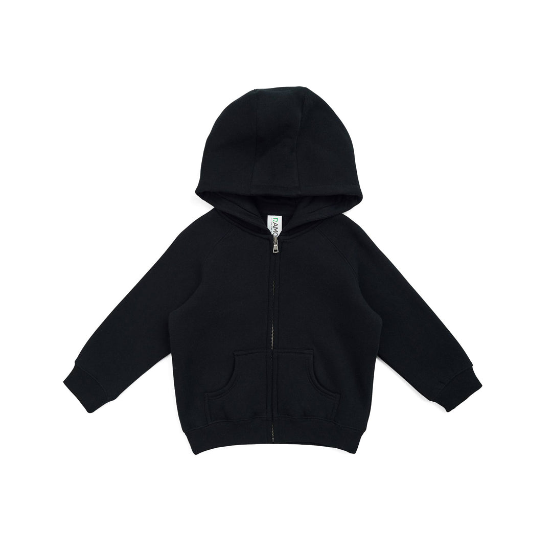 Ramo The Cotton Care Zip Hoodie | Infants Black Outerwear