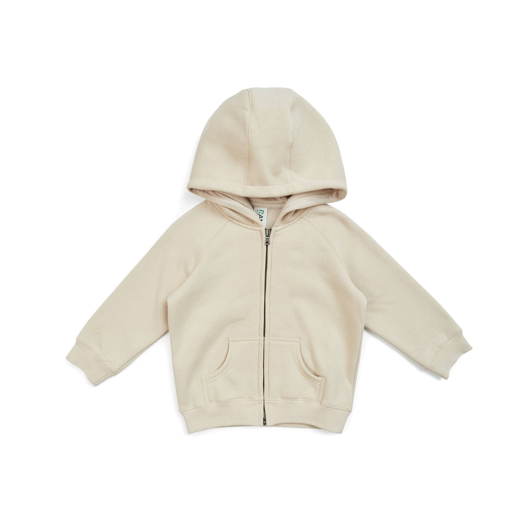 Ramo The Cotton Care Zip Hoodie | Infants Natural Outerwear