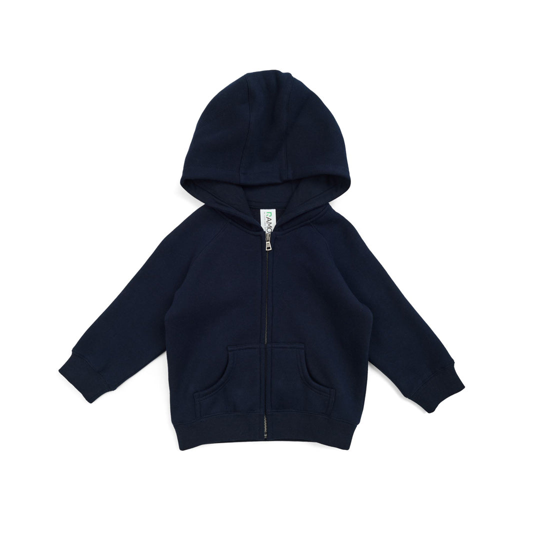 Ramo The Cotton Care Zip Hoodie | Infants Navy Outerwear