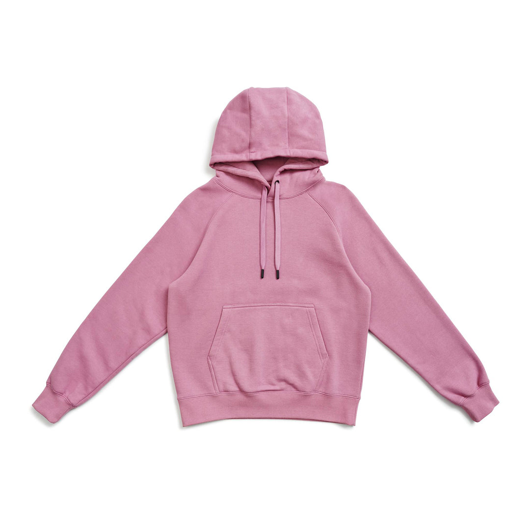 Ramo The Cotton Care Pull On Hoodie | Ladies Pink Outerwear