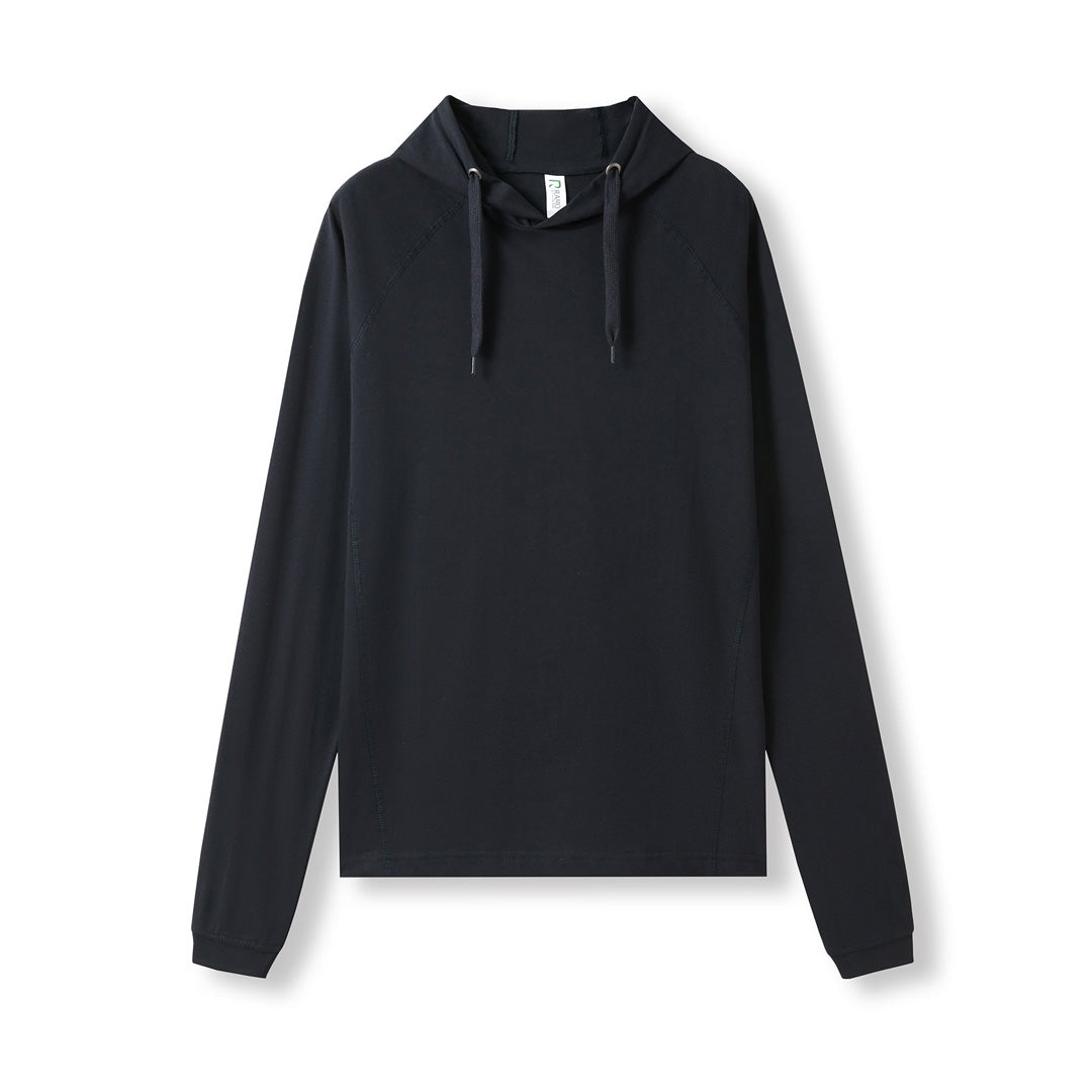 Ramo The Fusion T-shirt Hoodie | Mens Navy Shirts & Tops