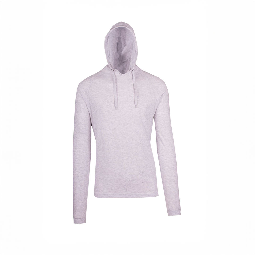 Ramo The Fusion T-shirt Hoodie | Mens White Marle Shirts & Tops