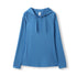 Ramo The Fusion T-shirt Hoodie | Ladies Royal Marle Shirts & Tops