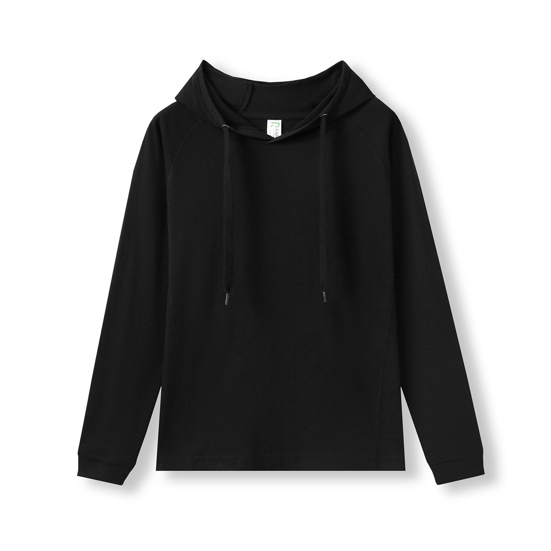 Ramo The Fusion T-shirt Hoodie | Kids Black Outerwear