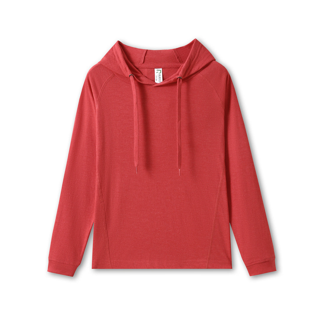 Ramo The Fusion T-shirt Hoodie | Kids Red Marle Outerwear