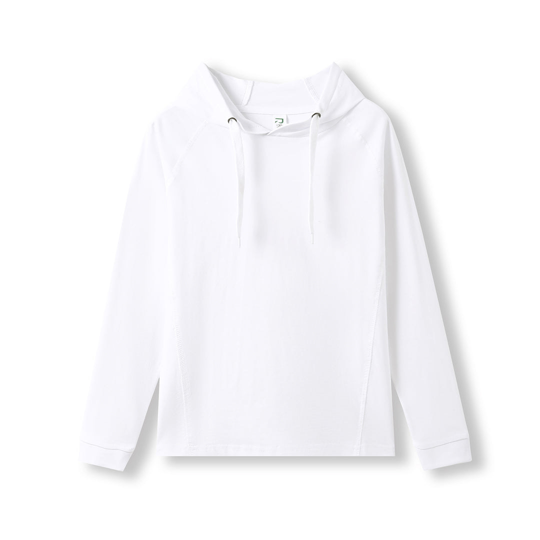 Ramo The Fusion T-shirt Hoodie | Kids White Outerwear