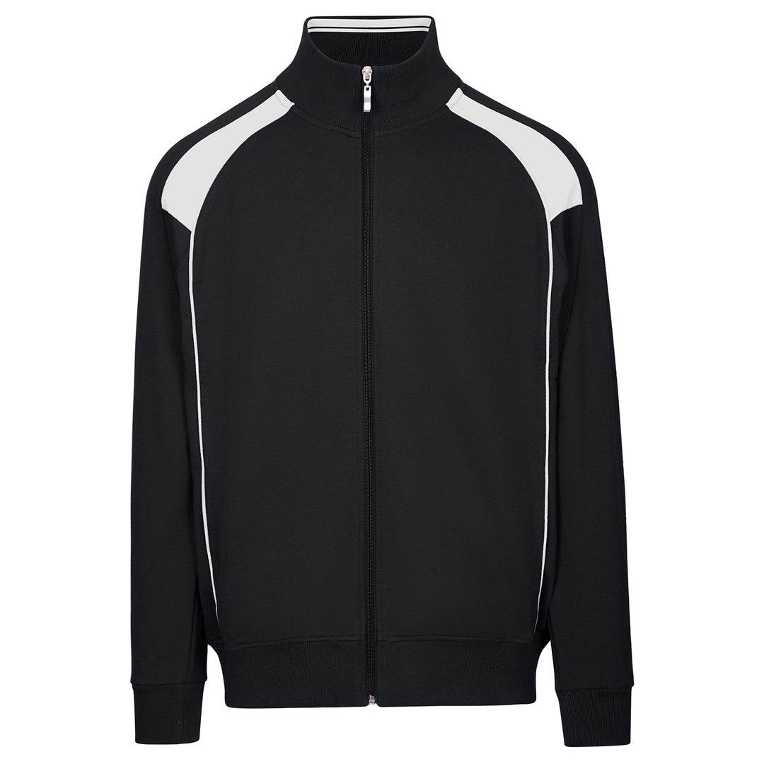 Ramo The Unbrushed Contrast Jacket | Mens Black/White Outerwear