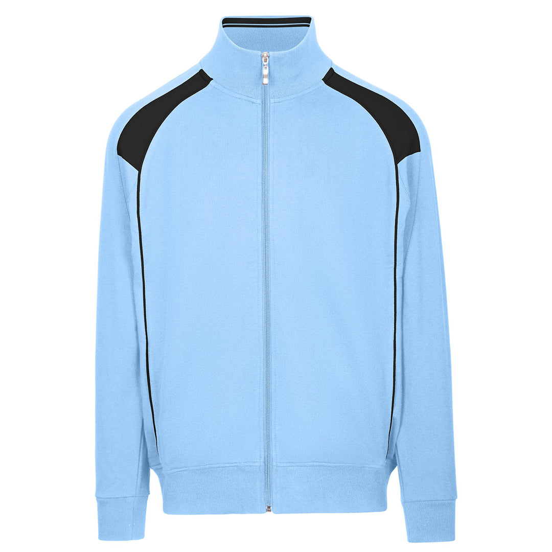 Ramo The Unbrushed Contrast Jacket | Mens Sky/Navy Outerwear