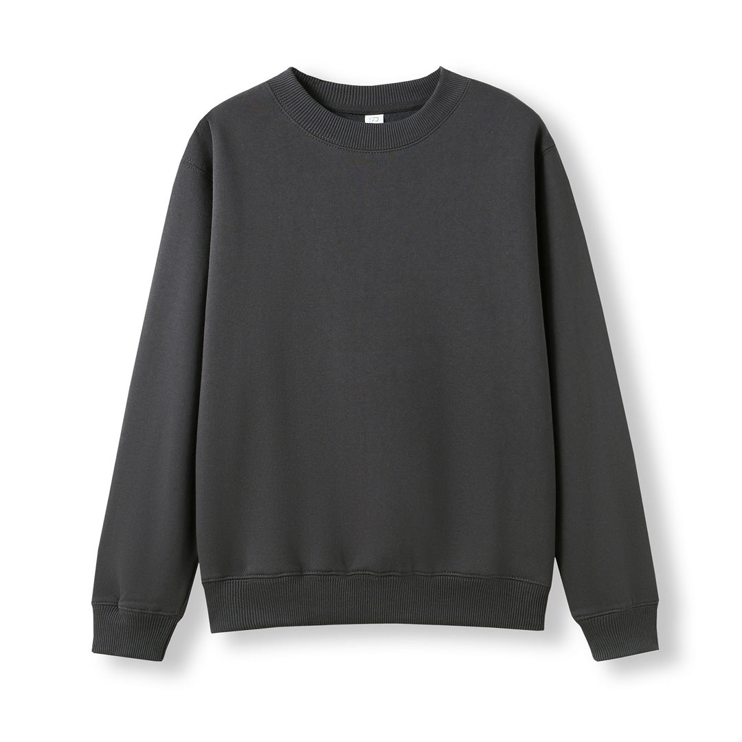 Ramo The Crew Neck Sloppy Joe | Kids Charcoal Shirts & Tops