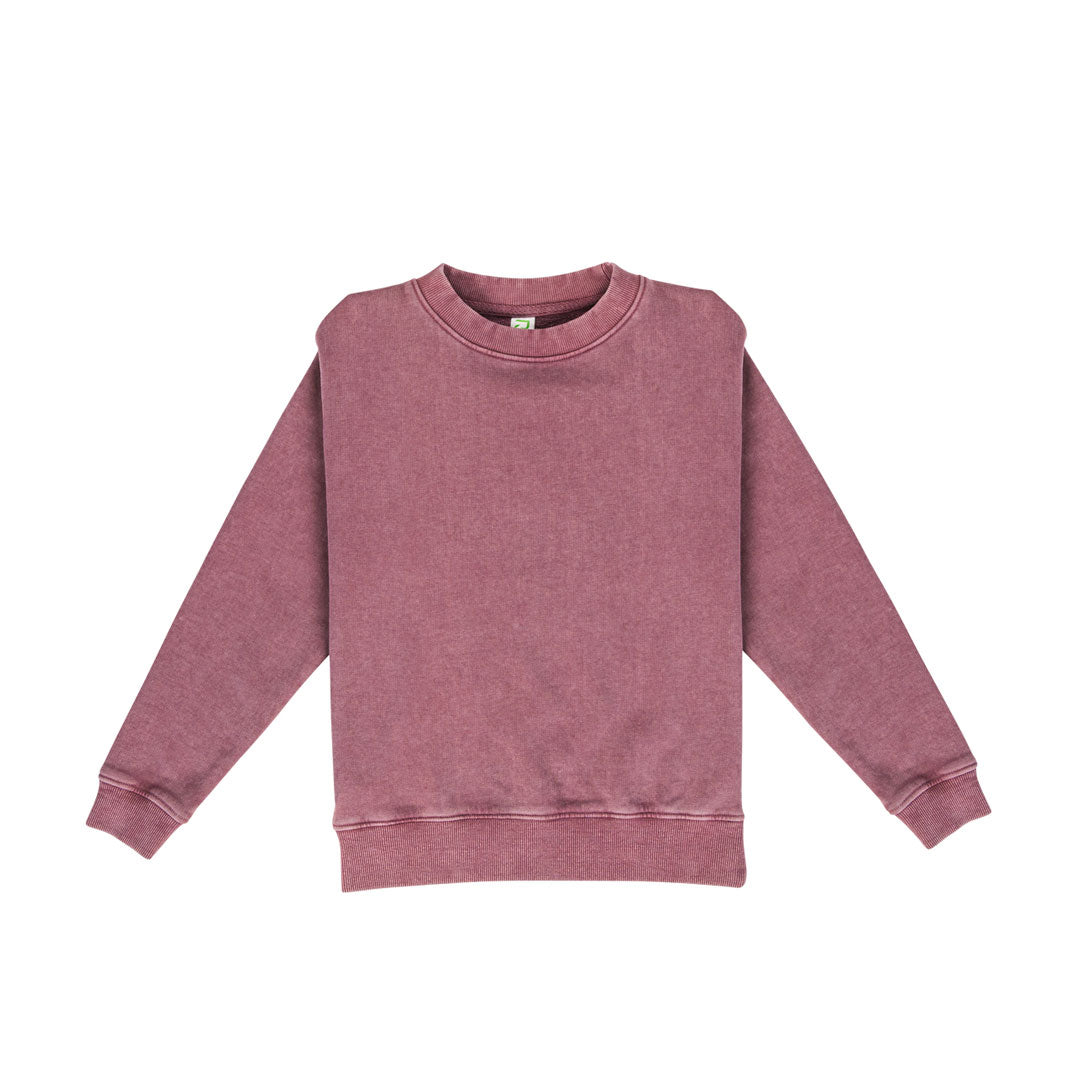 Ramo The Stone Wash Sweatshirt | Kids Mauve1 Shirts & Tops
