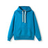 Ramo The Brushed Heavy Fleece Pull On Hoodie | Mens Azure Hoodie