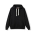 Ramo The Brushed Heavy Fleece Pull On Hoodie | Mens Black Hoodie