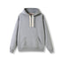 Ramo The Brushed Heavy Fleece Pull On Hoodie | Mens Grey Marle Hoodie