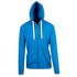 Ramo The Brushed Heavy Fleece Zip Hoodie | Men Azure Hoodie