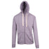 Ramo The Brushed Heavy Fleece Zip Hoodie | Men Grey Marle Hoodie