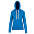Ramo The Brushed Heavy Fleece Pull On Hoodie | Ladies Azure Hoodie
