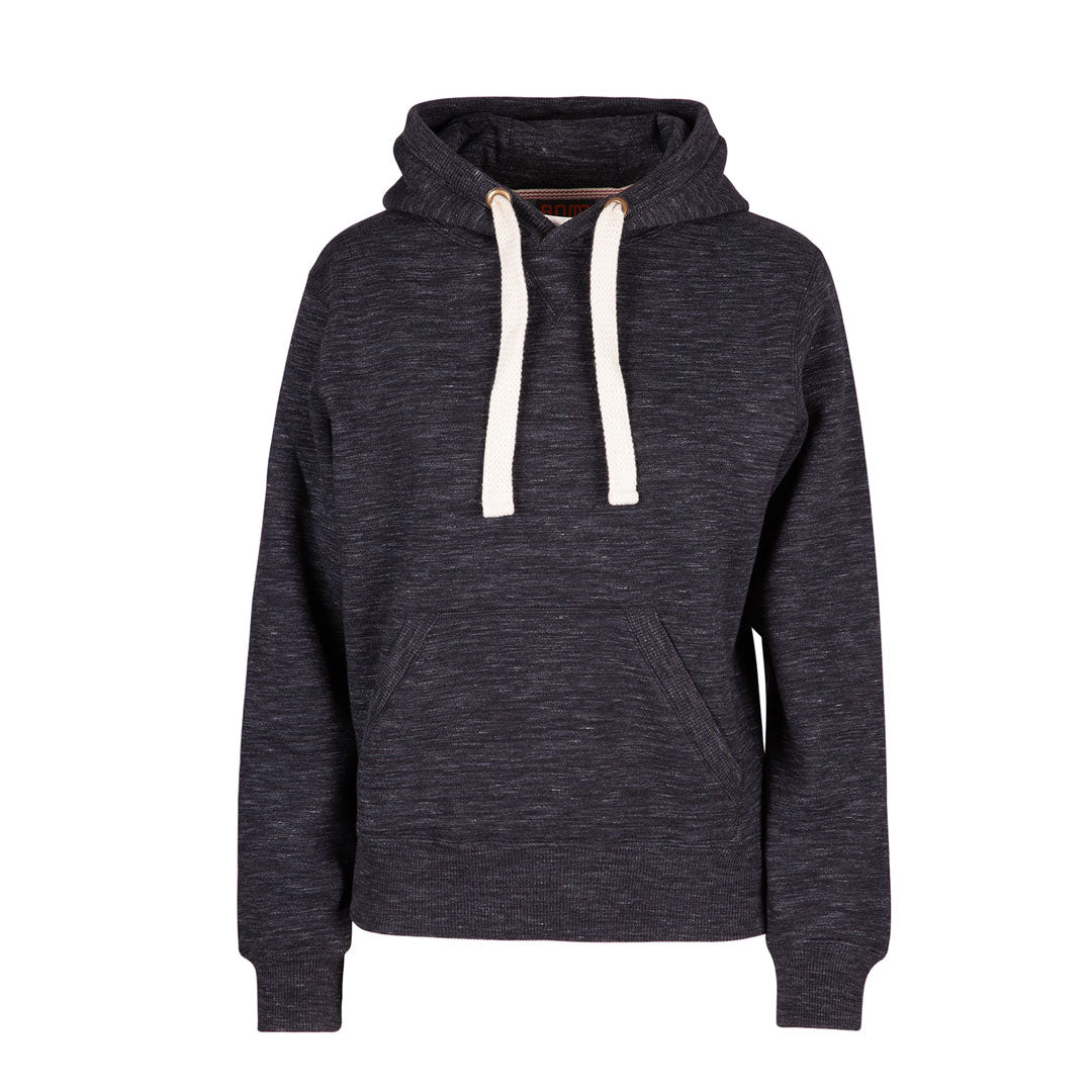Ramo The Brushed Heavy Fleece Pull On Hoodie | Ladies Black Marle Hoodie