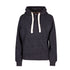 Ramo The Brushed Heavy Fleece Pull On Hoodie | Ladies Black Marle Hoodie