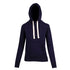 Ramo The Brushed Heavy Fleece Pull On Hoodie | Ladies Navy Hoodie
