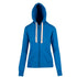 Ramo The Brushed Heavy Fleece Zip Hoodie | Ladies Azure Hoodie