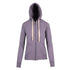 Ramo The Brushed Heavy Fleece Zip Hoodie | Ladies Grey Marle Hoodie