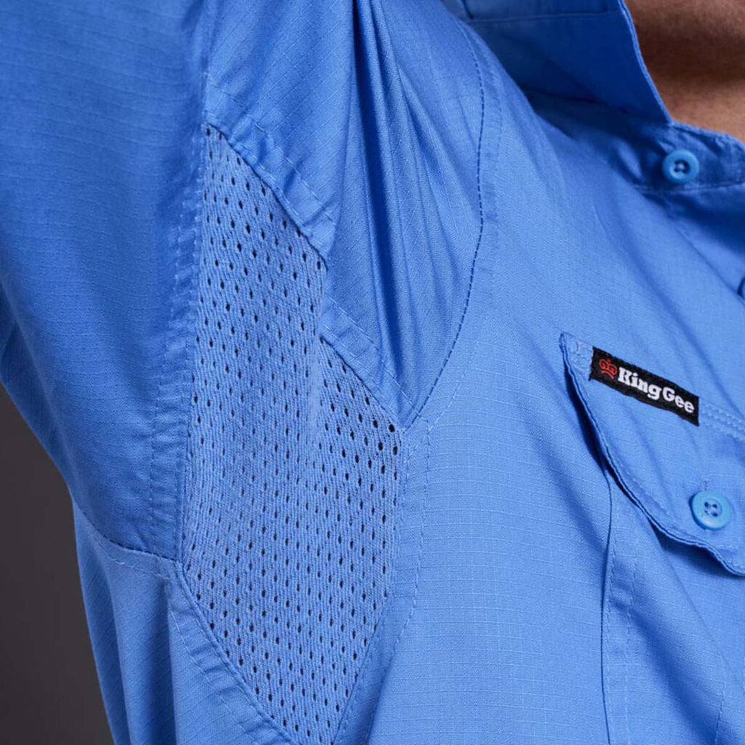 KingGee The Work Cool 2 Shirt | Mens | Long Sleeve Shirts & Tops
