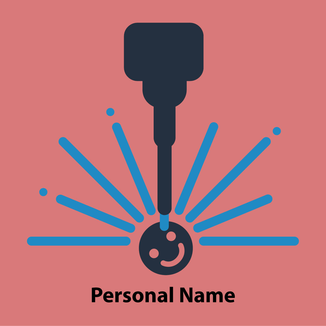 House of Uniforms Laser Engraving Personal Name Branding