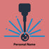 House of Uniforms Laser Engraving Personal Name Branding