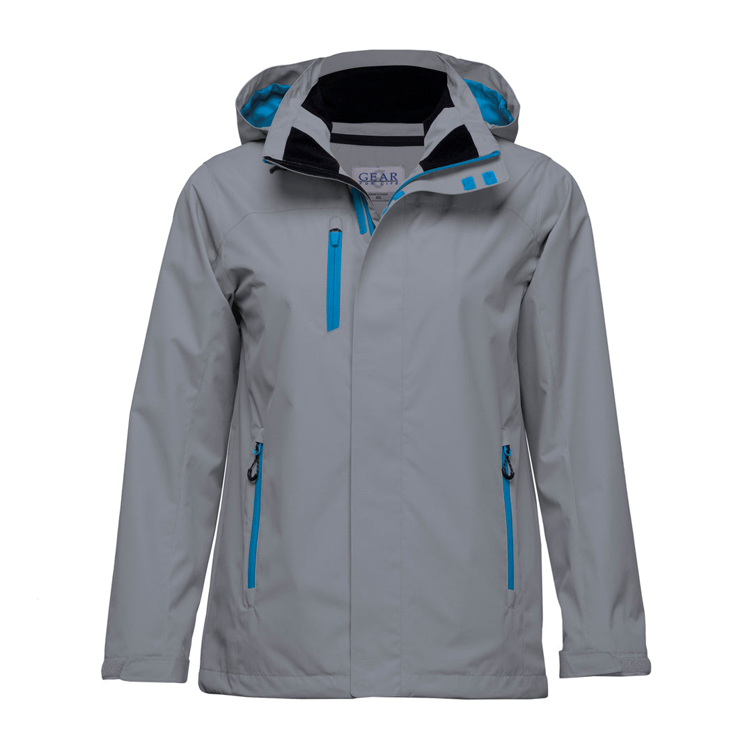 Gear for Life The Nordic Jacket | Adults Aluminium/Cyber Blue Coats & Jackets