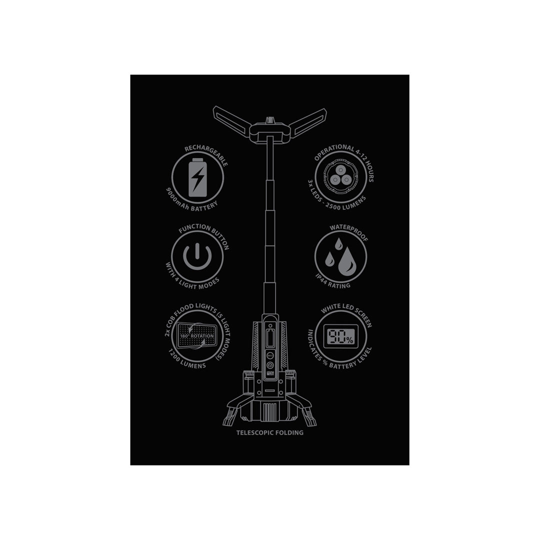 Ion Grit The Opti Beam Torch Outdoor Games