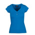 Ramo The Henley Tee | Ladies Azure Shirts & Tops