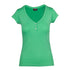 Ramo The Henley Tee | Ladies Emerald Shirts & Tops