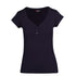Ramo The Henley Tee | Ladies Navy Shirts & Tops