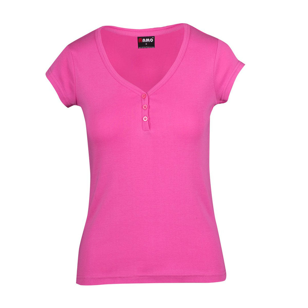 Ramo The Henley Tee | Ladies Tulip Shirts & Tops