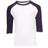 Ramo The 3/4 Raglan Sleeve Tee | Kids White/Navy Shirts & Tops