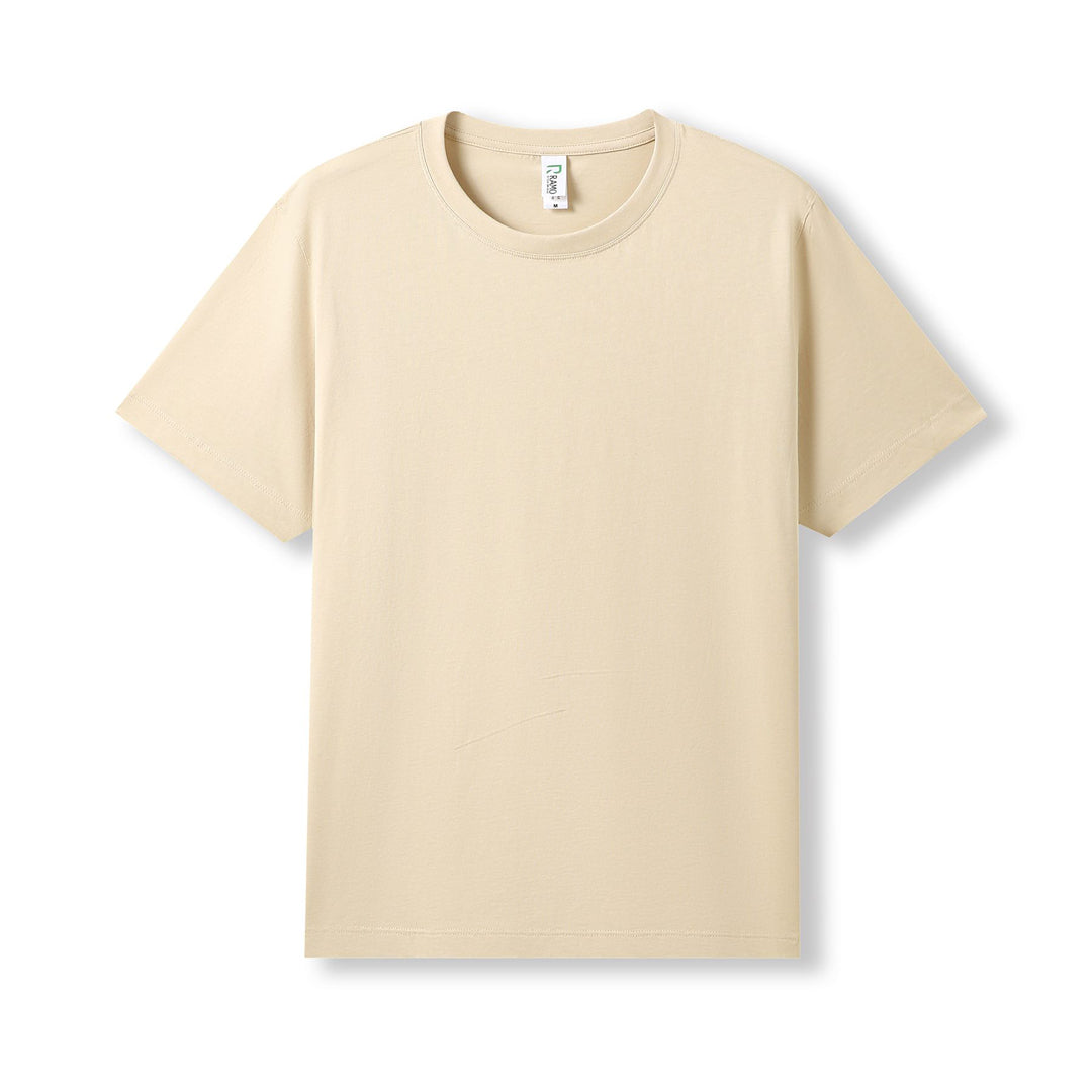 Ramo The Modern Fit Tee | Mens Cream Shirts & Tops
