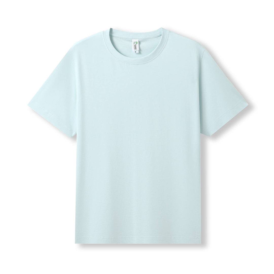 Ramo The Modern Fit Tee | Mens Ice Blue Shirts & Tops