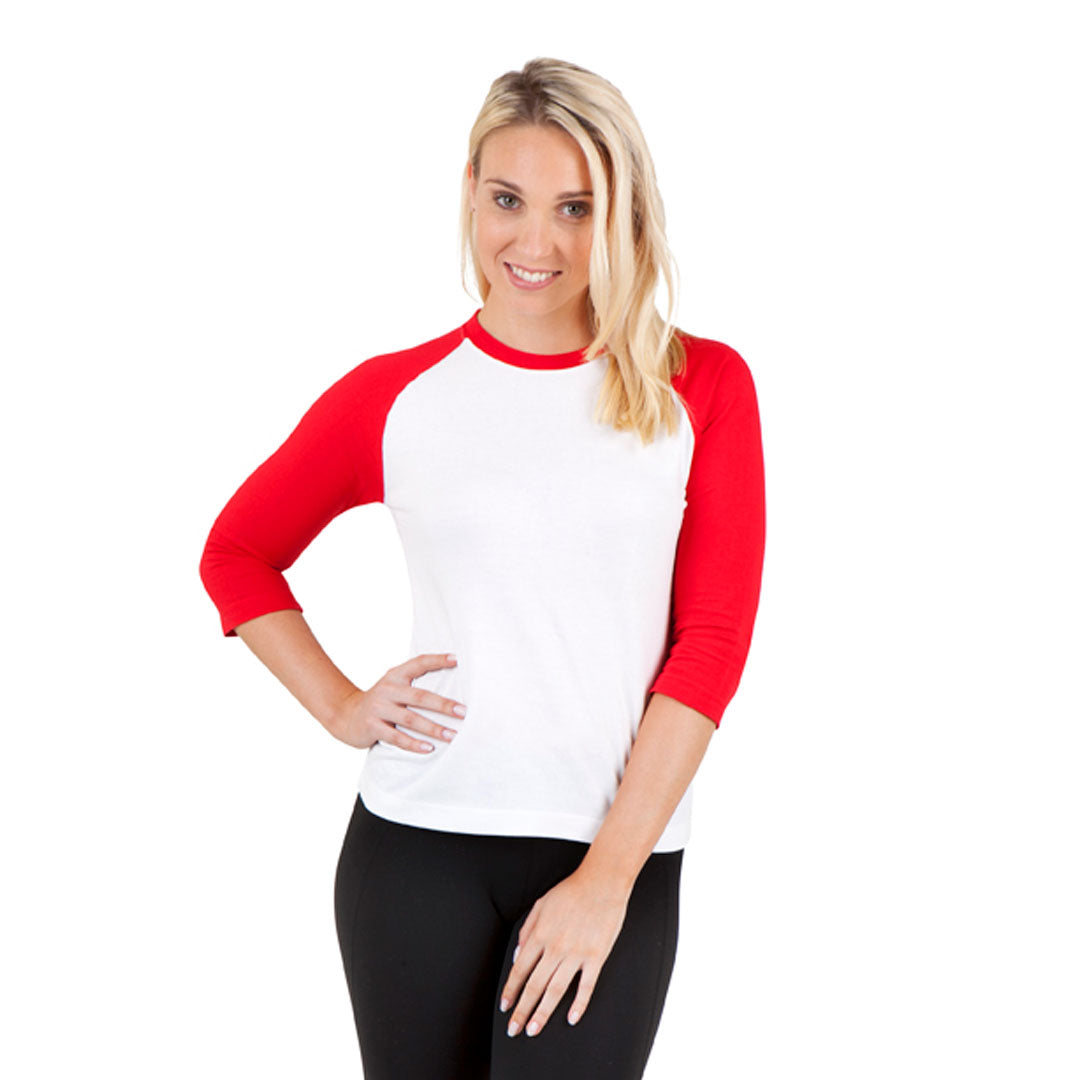 Ramo The 3/4 Raglan Sleeve Tee | Ladies Shirts & Tops