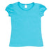 Ramo The Puff Sleeve Tee | Kids Aqua Shirts & Tops
