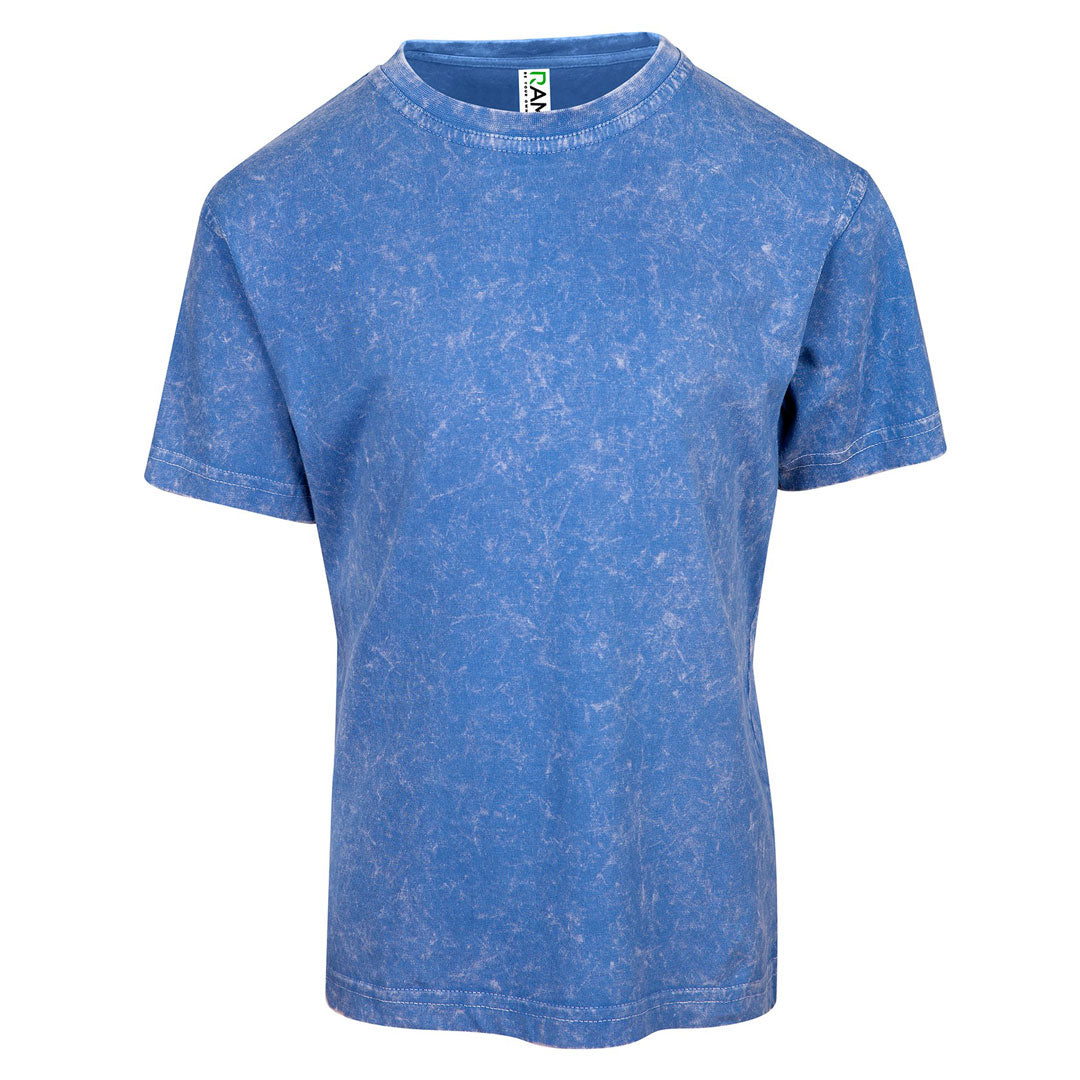 Ramo The Stone Wash Tee | Kids Bright Blue Outerwear