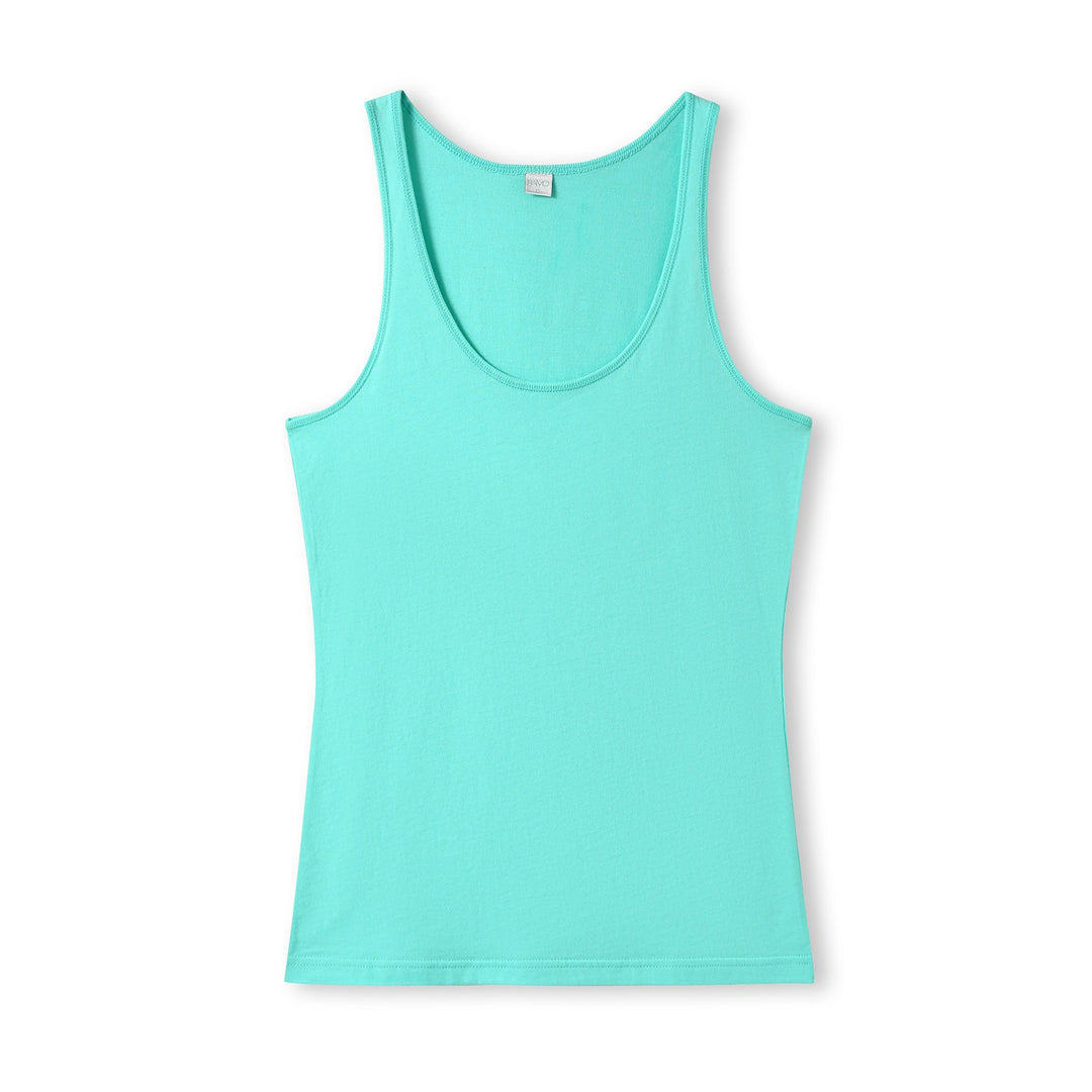 Ramo The American Style Singlet | Ladies Aqua Shirts & Tops