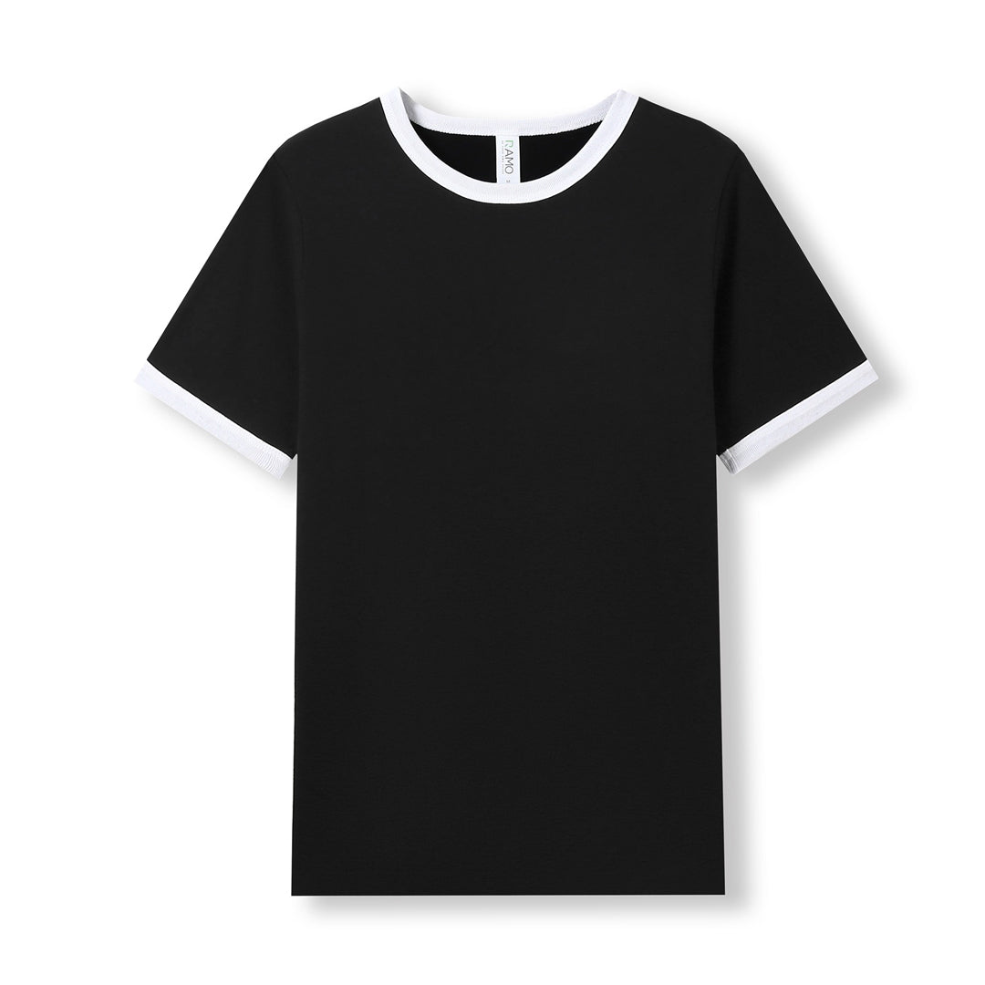 Ramo The Ringer Tee | Adults Black/White Shirts & Tops