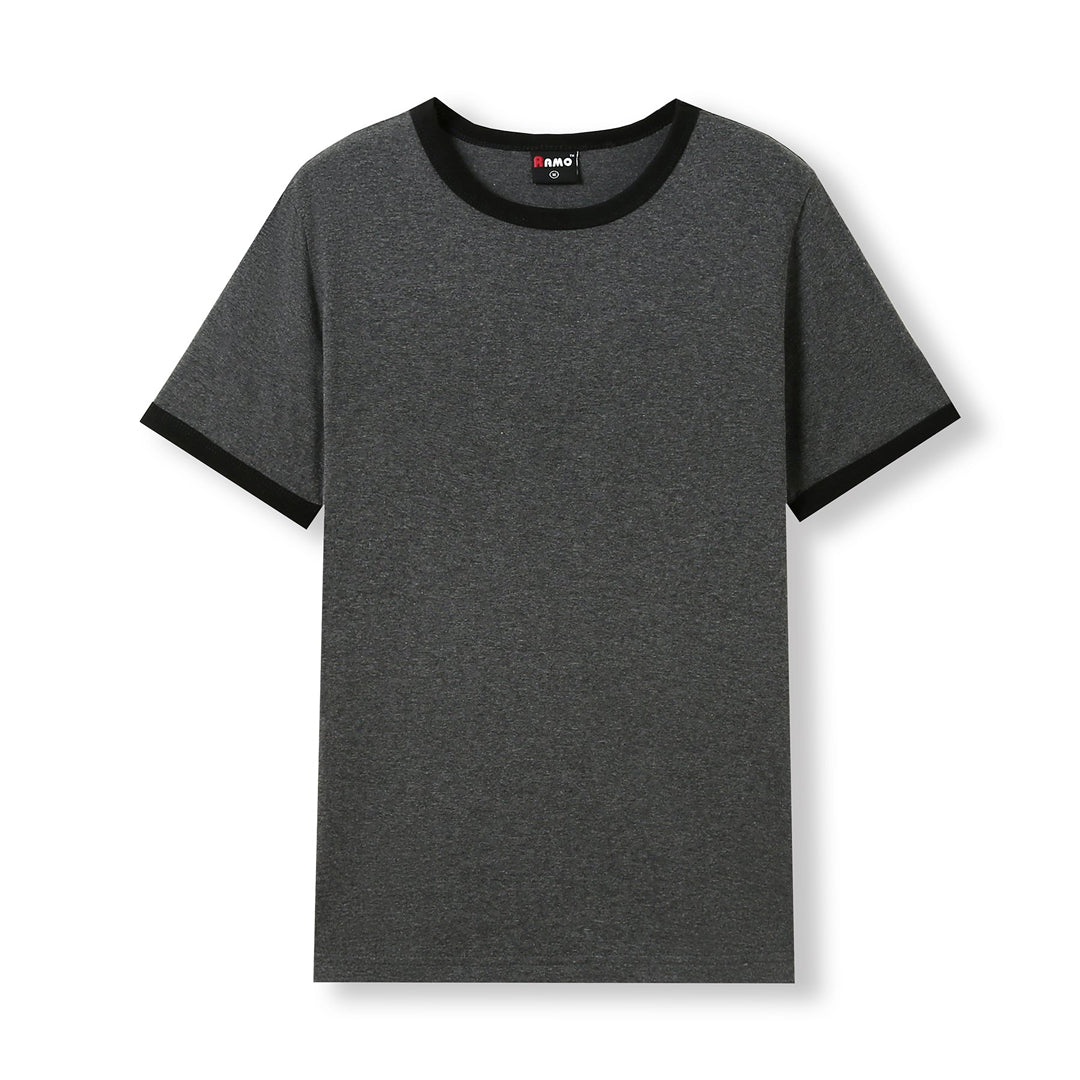 Ramo The Ringer Tee | Adults Dark Marle/Black Shirts & Tops