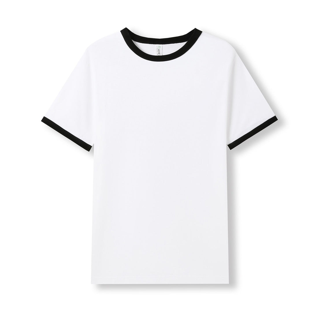 Ramo The Ringer Tee | Adults White/Black Shirts & Tops